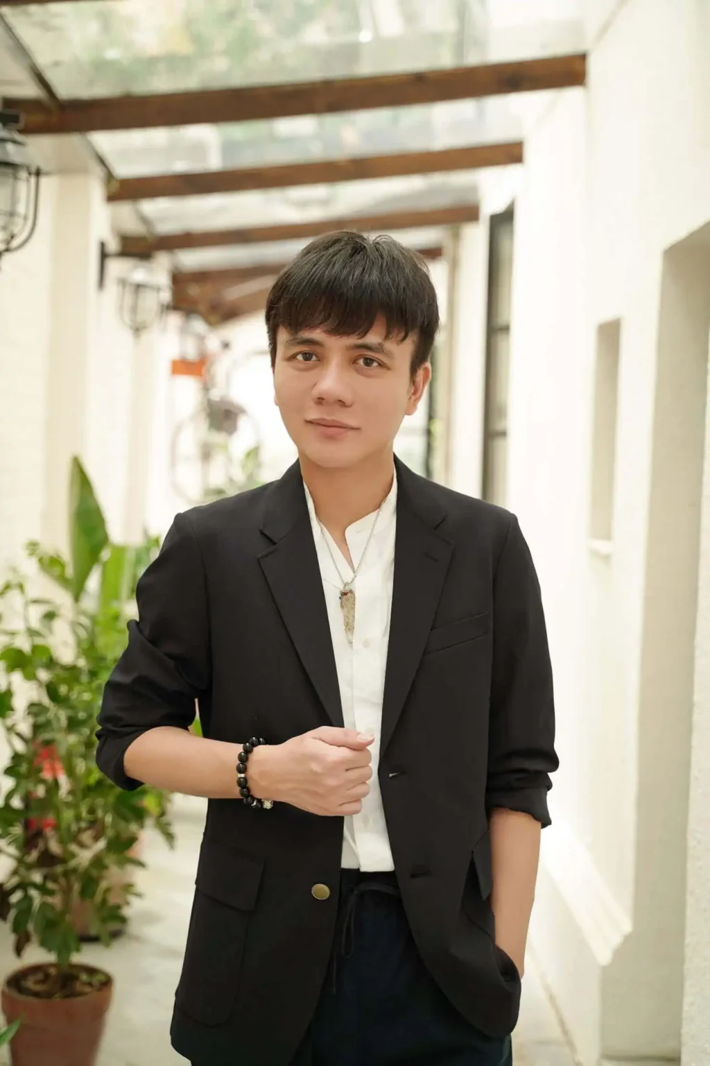 李炳龍出席身心靈展覽占卜攤位